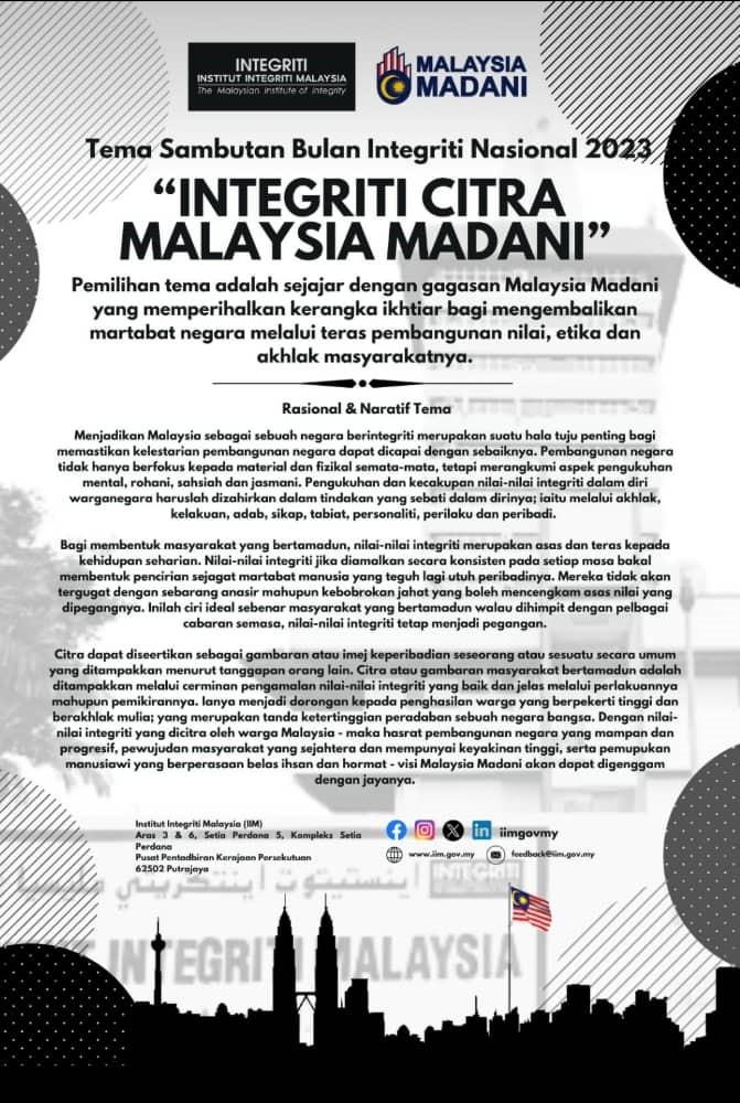 bulan integriti 2023