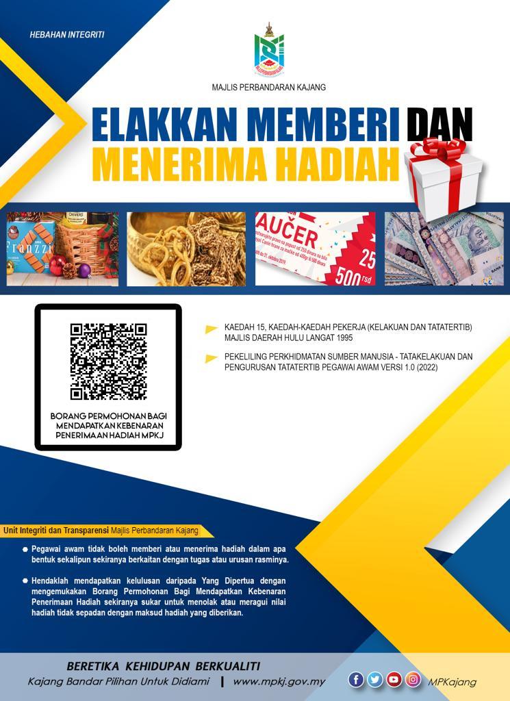 elak terima hadiah